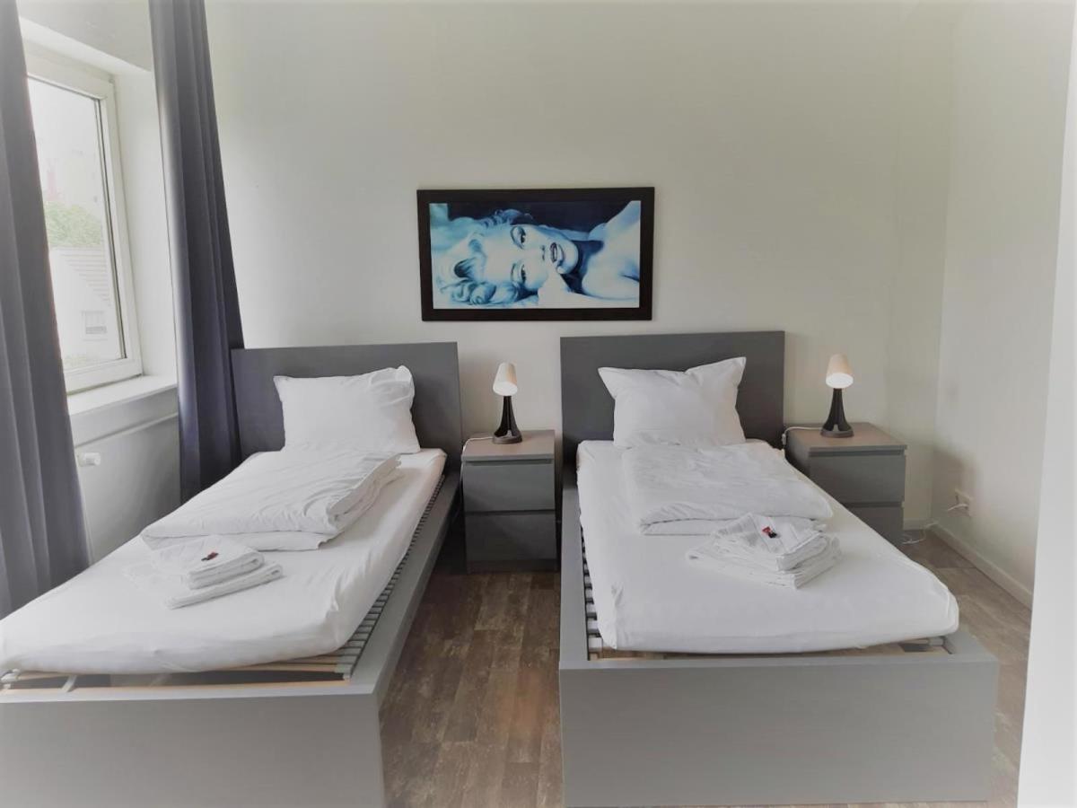 Mehrbett-Apartment 6 Citynah, Einfache Ausstattung Hamburg-Harburg Buitenkant foto